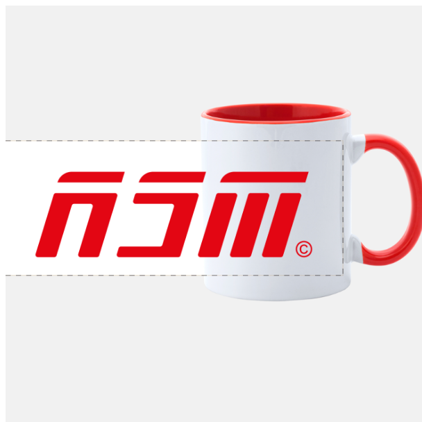 Taza mango rojo