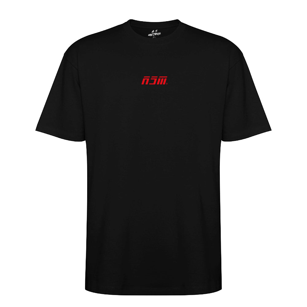 OVERSIZE BLACK & RED